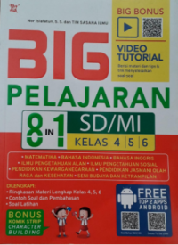 Big pelajaran 8 in 1 SD/MI kelas 4,5 dan 6