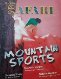 Reading safari magazine : mountain sports