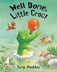 Well done, little croc!